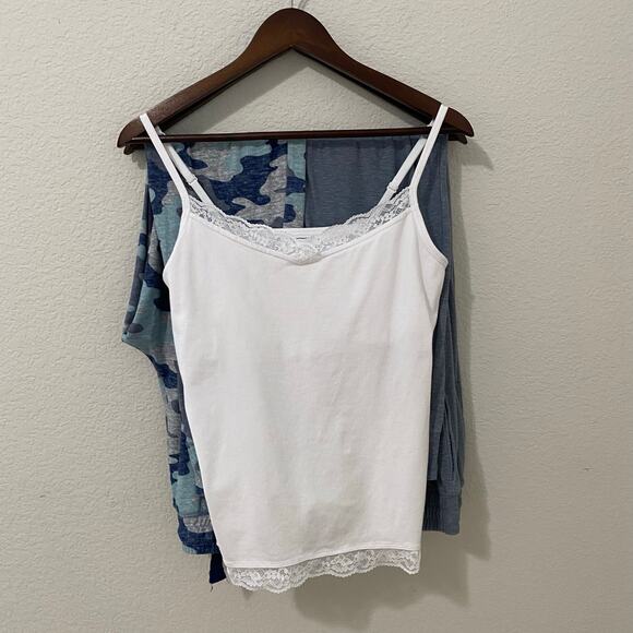 Roudelain Charter Club Cami and 2 pairs of joggers bundle Womens Size Large NWT - Picture 1 of 8